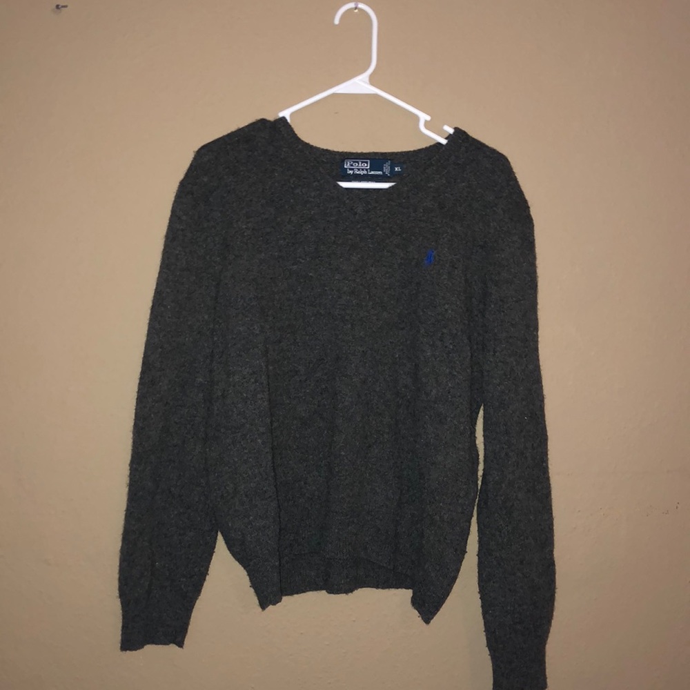 100% LAMBSWOOL RALPH LAUREN POLO SWEATER